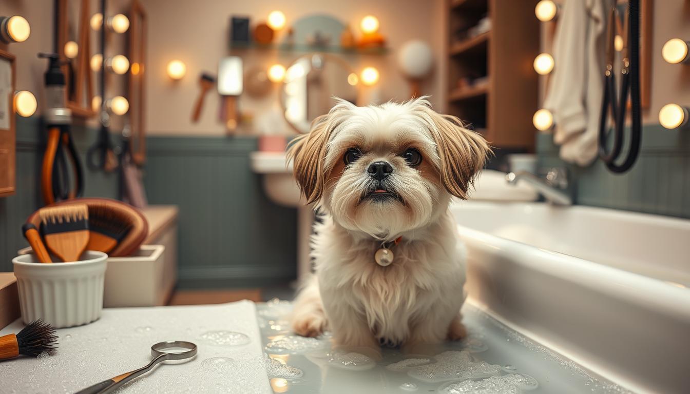 Shih Tzu banho e tosa – Dicas de banho e tosa para Shih Tzu