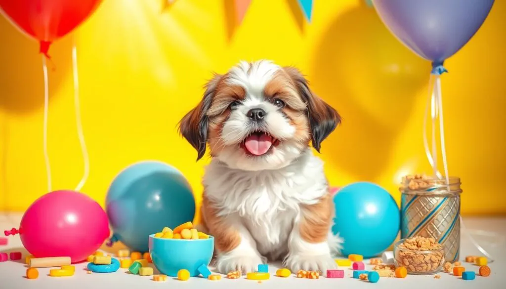 Cuidar de Shih Tzu de 45 Dias